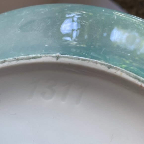 Vintage Lustreware serving dish. Beautifully hand painted. - Picture 12 of 12